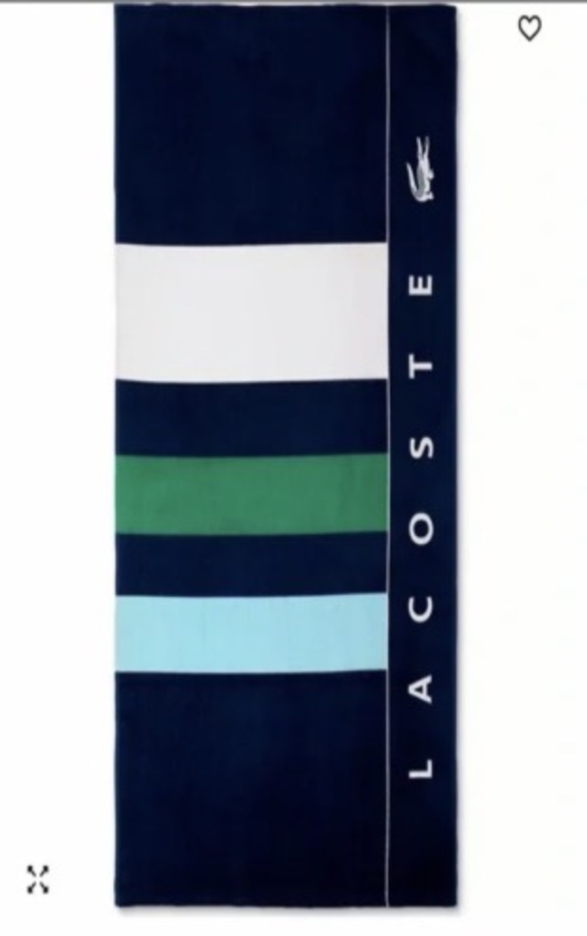 Lacoste Oki Cotton Beach Towel